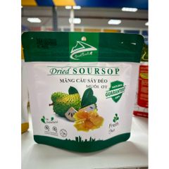 (100g)Dried custard apple with salt and chili flavor, seedless, naturally fresh and sour - Viza Food