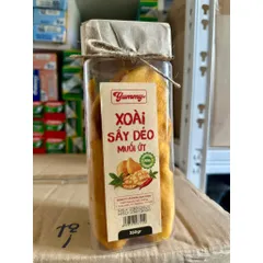 (350g BOX) Dried mango with salt and chili flavor, beautiful whole pieces, mildly spicy, moderately soft - Viza Food