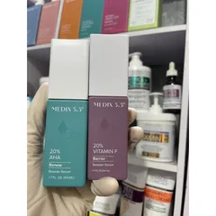 [MỸ] serum 20% AHA/ PHA Booster 50ml pH5.5  Medix 5.5 làm sạch da, sáng da, làm chậm quá trình lão hoá & dưỡng ẩm cho da