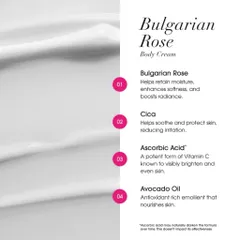 [Mỹ] Kem dưỡng Bulgarian Rose 454g size spa dưỡng ẩm phục hồi da khô