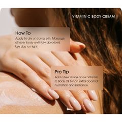 [Mỹ] Cream Dưỡng Da Trắng Sáng Vitamin C Advanced Clinicals 454g size Spa