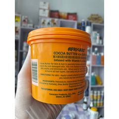 [MỸ] Cream Cocoa Butter for Skin & Hair Africare 297g chăm sóc body & tóc Bơ ca cao