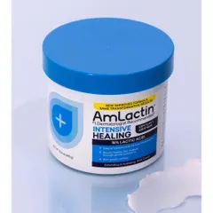[MỸ] Cream 15% Axit Lactic Intensive Healing, Exfoliating & Hydrating AHA Cream, Dry, Flaky, Ashy Skin 340g Amlactin