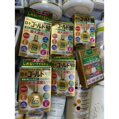 [NHẬT] Nhỏ mắt Gold40 (G40) 20ml Rohto Vitamin A, E và B6