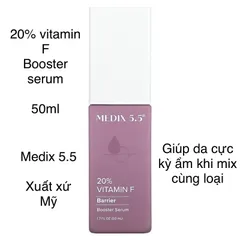 [MỸ] Serum Boost hyaluronic acid 3% 50ml Medix 5.5pH Vitamin B5 Lô hội, Tảo bẹ giúp làn da cực kỳ ngậm nước và căng mọng