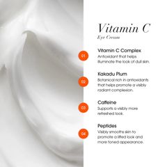 [MỸ] Kem Dưỡng Mắt Vitamin C Caffeine 30ml làm sáng da xỉn màu, giảm sự xuất hiện của các đốm đen