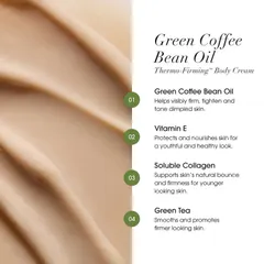 [MỸ] Kem Green Coffee Bean Oil Thermo vfirmin Body Cream Travel 59ml Green Tea collagen vitamin E