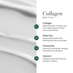 [MỸ] Kem Collagen Lifting Body Cream - Travel 59 ml vitamin E Các nếp nhăn chảy xệ lão hóa mất nước