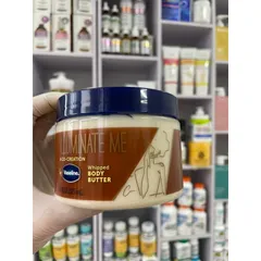 [MỸ] cream Illuminate Me Whipped Body Butter 325ml Vaseline Dưỡng ẩm 24 giờ