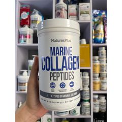 [Mỹ] Bột collagen peptides marine thủy phân chiếc xuất từ Cá hỗ trợ tóc, da, móng, khớp..244g Natures Plus
