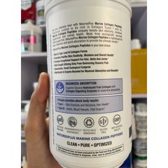 [Mỹ] Bột collagen peptides marine thủy phân chiếc xuất từ Cá hỗ trợ tóc, da, móng, khớp..244g Natures Plus