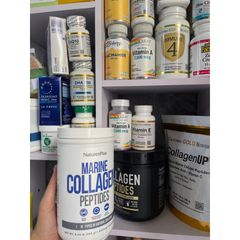 [Mỹ] Bột collagen peptides marine thủy phân chiếc xuất từ Cá hỗ trợ tóc, da, móng, khớp..244g Natures Plus