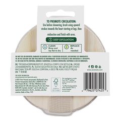 [MỸ] EcoTools, Bàn chải cơ thể khô, 1 Bàn chải giúp thư giản và mịn da, lưu thông