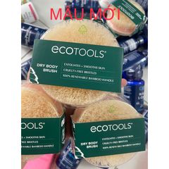 [MỸ] EcoTools, Bàn chải cơ thể khô, 1 Bàn chải giúp thư giản và mịn da, lưu thông