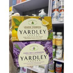 [MỸ] Xà phòng Yardley London 113g hương : Lemon Verbena, Aloe & Avocado, Lavender, Cocoa Butter, Oatmeal & Almond. ẩm da