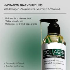 [MỸ] Dầu dưỡng thể Collagen oil : Vitamin C, Vitamin E cho cổ, decollete, cánh tay trên, đùi  112ml