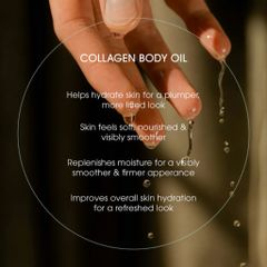 [MỸ] Dầu dưỡng thể Collagen oil : Vitamin C, Vitamin E cho cổ, decollete, cánh tay trên, đùi  112ml
