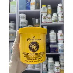 [MỸ] Kem cocoa butter chăm sóc da khô , nếp nhăn , rạn ,sần sùi cococare 425g bơ mỡ