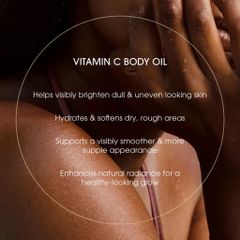 [MỸ] Dầu body oil vitamin C 112ml Nghệ, Dầu Bưởi, Dầu Tầm Xuân, Vitamin E sáng mịn mượt da khoẻ sáng