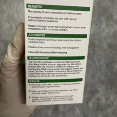 [Mỹ] Serum Dầu cây trà mẩn đỏ nổi mụn, mụn trứng cá da khô ngứa Vitamin E Chiết xuất hướng dương 53ml