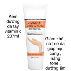[MỸ] kem dưỡng trắng da tay vitamin C hand cream 237ml dưỡng ẩm