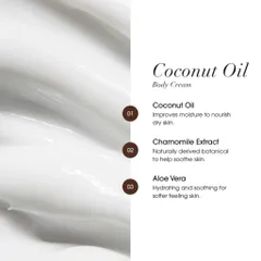 [Mỹ] KEM DƯỠNG DA COCONUT OIL CREAM 454g