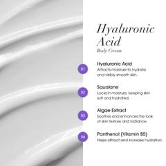 [Mỹ] kem dưỡng ẩm hyaluronic acid size spa 454g