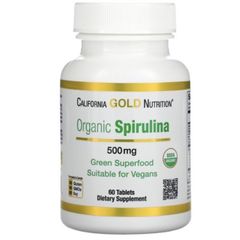 [MỸ] Tảo xoắn hữu cơ Organic Spirulina California Gold Nutrition