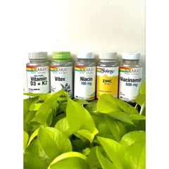 [MỸ] Kẽm nhà Solaray Zinc 50mg 100viiên ( Mar 2025)