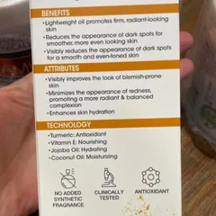 [MỸ] SERUM Turmeric Oil, Perfect for Problem Skin, 1.8 fl oz (53 ml) Ad_van~cced Clini~ccals