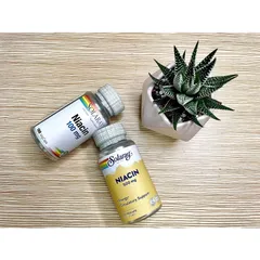 [Mỹ] viên Niacin 100mg  & 500mg SOLARAY ngừa mụn