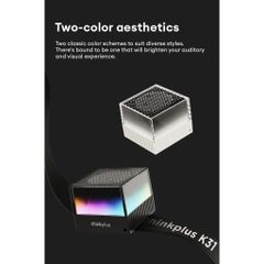 Loa Bluetooth LENOVO Thinkplus K31, Kết Nối TWS 2 Loa 5W, Đèn Hiệu Ứng RBG, Bluetooth 5.4