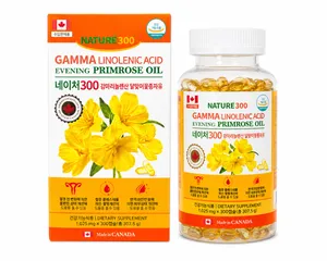 Viên uống tinh dầu hoa anh thảo Nature 300 - Gamma Linolenic Acid từ Canada, hỗ trợ làm đẹp, cân bằng nội tiết tố nữ, 300 viên