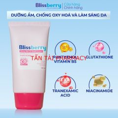 ✅[CHÍNH HÃNG, CHO KIỂM HÀNG] Kem chống nắng Blissberry Glowy Skin UV Shield Cream 60ml