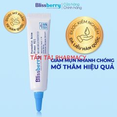 ✅[CHÍNH HÃNG, CHO KIỂM HÀNG]  Gel giảm mụn mờ thâm Blissberry Pureskin Acne Fixer K21 15ml