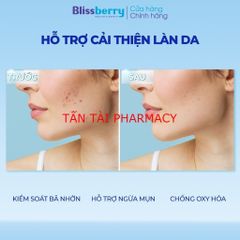 ✅[CHÍNH HÃNG, CHO KIỂM HÀNG] Sữa rửa mặt dịu nhẹ sạch sâu giảm mụn Blissberry Daily Gentle Cleansing Gel 100ml