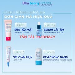 ✅[CHÍNH HÃNG, CHO KIỂM HÀNG] Sữa rửa mặt Blissberry Glowy Skin Hydrating Cleansing Gel 100ml
