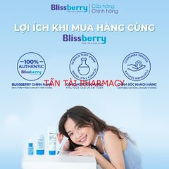 ✅[CHÍNH HÃNG, CHO KIỂM HÀNG] Sữa rửa mặt dịu nhẹ sạch sâu giảm mụn Blissberry Daily Gentle Cleansing Gel 100ml