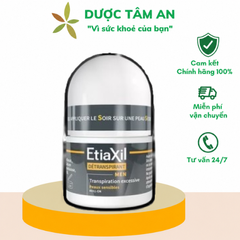 Lăn Khử Mùi EtiaXil Cho Nam Detranspirant Men Peaux Sensibles Roll-On (15ml)