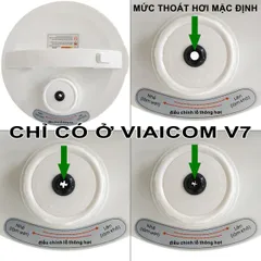 Máy Làm Tỏi Đen Viaicom V7 - Công Nghệ Nhật Bản, Tự Động, 4 Tầng, Tối Đa 2.5kg Tỏi Tươi, Chế Độ Lên Men 99.99% Hương Vị Ngọt Dẻo