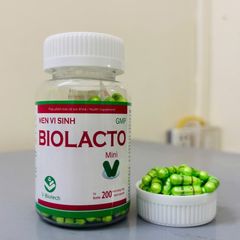 Men vi sinh BIOLACTO 200 viên bổ sung lợi khuẩn