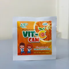 Combo 5 gói Kẹo ngậm Vit C Cam - ngon miệng, tăng sức đề kháng