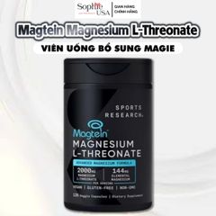 Viên Uống  Magiê Magnesium L-Threonate Sprots Research 135v Mỹ