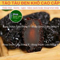 Táo Tàu Đen Hàn Quốc - Đại Táo Ngọt Dẻo 1kg - Thực Phẩm Khô Bổ Dưỡng Tốt Cho Tim Mạch và Hệ Miễn Dịch