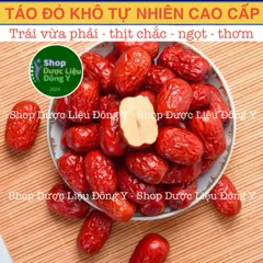 Táo Đỏ Sấy Khô - Quả To Táo Đỏ Tân Cương Loại Thượng Hạng Đều Ngon Và Đẹp
