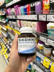 Viên Uống Blackmores Nails Hair & Skin của Úc 60 & 120 viên - Nuôi Dưỡng - Phục Hồi & Duy Trì Sức Khỏe cho Móng - Mái Tóc - Làn Da Từ Sâu Bên Trong
