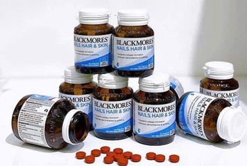 Viên Uống Blackmores Nails Hair & Skin của Úc 60 & 120 viên - Nuôi Dưỡng - Phục Hồi & Duy Trì Sức Khỏe cho Móng - Mái Tóc - Làn Da Từ Sâu Bên Trong