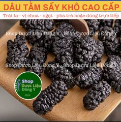 Trái Dâu Tằm Sấy Khô 100gram (QUẢ CHÍN THƠM) - Tang Thầm Tử - Shop Dược Liệu Đông Y