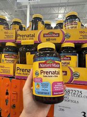 Vitamin Pretanal Bổ Bầu 150 Viên - Tăng Cường Sức Khỏe Cho Mẹ Bầu, Dễ Hấp Thụ, Không Mùi, Không Chất Bảo Quản