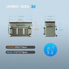 Túi Giữ Nhiệt Camping LANEDO COOLER